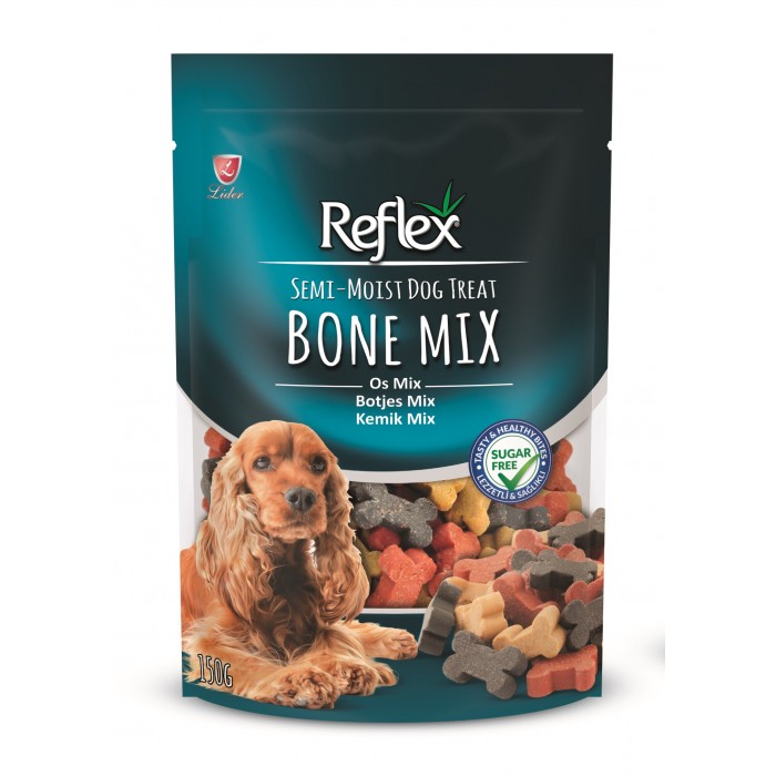 Reflex Yumuşak Kemik Mix Köpek Ödülü 150 gr
