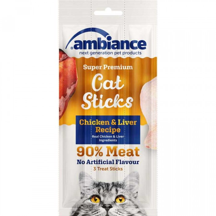 Ambiance Tavuklu Kedi Ödül Çubuğu 3x5 gr
