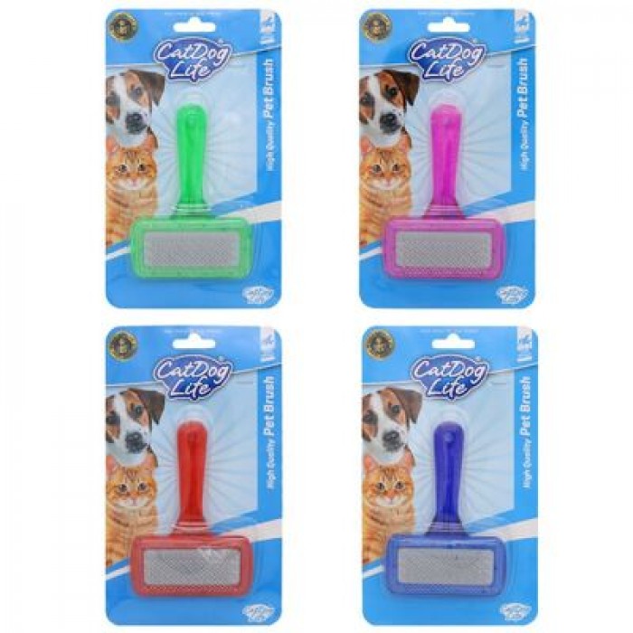 CatDog Life Fosforlu Kedi Tarağı 14 x 10 Cm