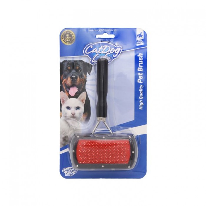 Doglife Çift Taraflı Ahşap Kedi Ve Köpek Fırçası 10x17 cm