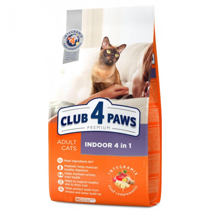 Club4Paws Premium Indoor 4 In 1 Kedi Maması 2 Kg