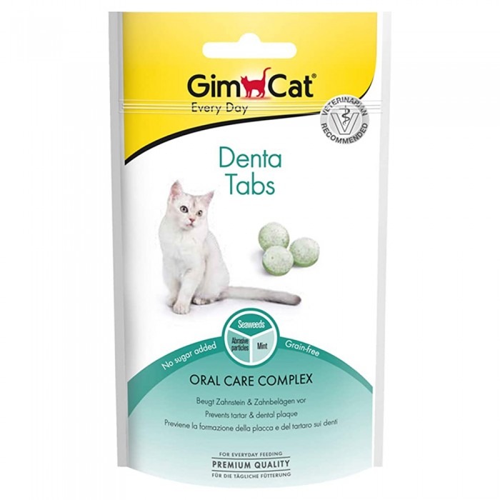 Gimcat Denta Tabs Ağız Diş Sağlığı Kedi Ödülü 40 Gr