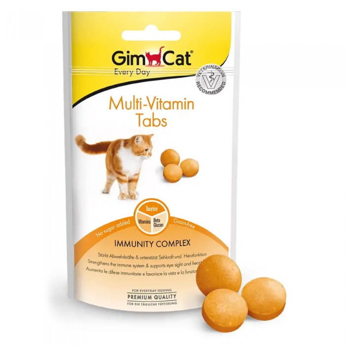 GimCat Multivitamin Şekersiz Kedi Ödülü 40gr