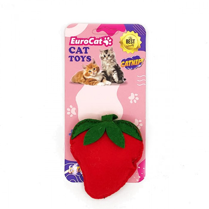 EuroCat Toys Çilek Kedi Oyuncağı