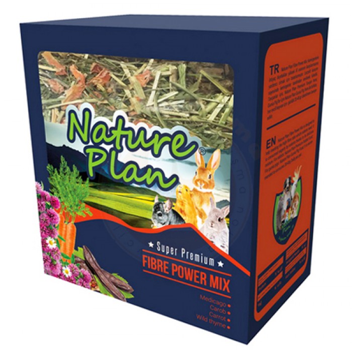 Nature Plan Fibre Power Mix Kemirgen Yemi 700 Gr