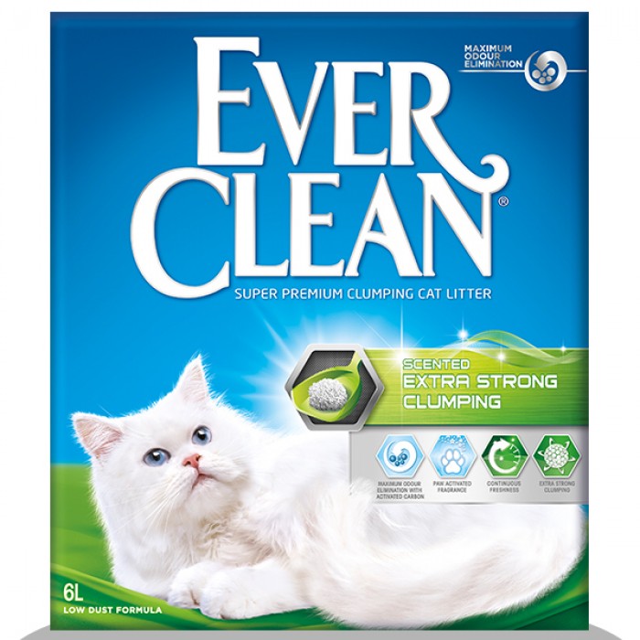 Ever Clean Extra Strength Scented Koku Engelleyici Doğal Kedi Kumu 6 lt