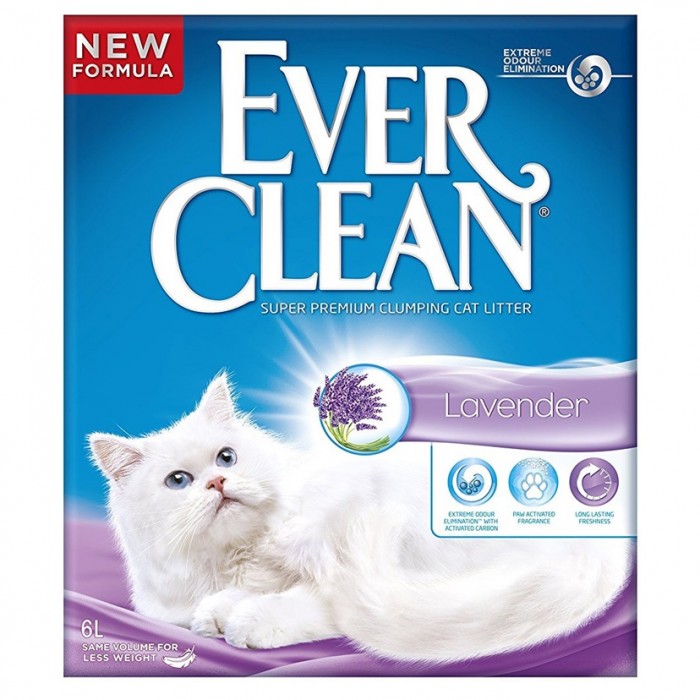 Ever Clean Lavender - Lavanta Parfümlü Kedi Kumu 6 Litre