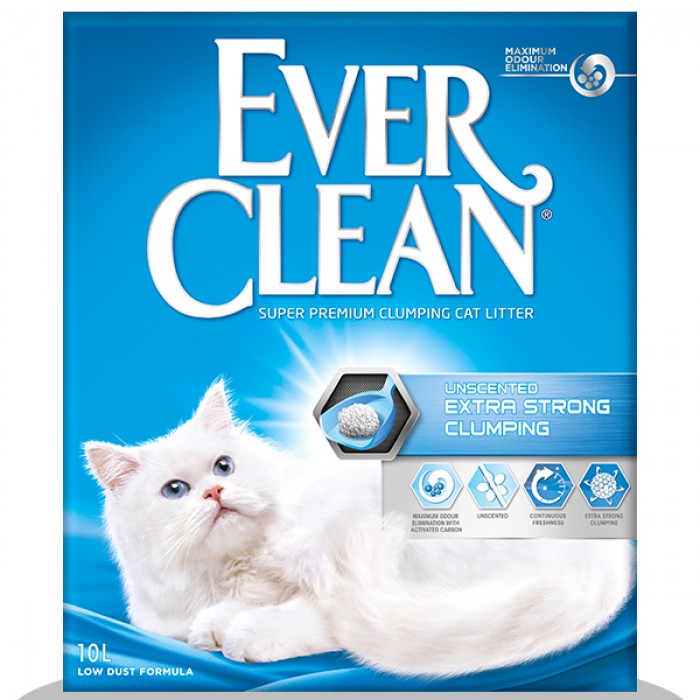 Ever Clean Ekstra Güçlü Kokusuz Doğal Kedi Kumu 10 litre