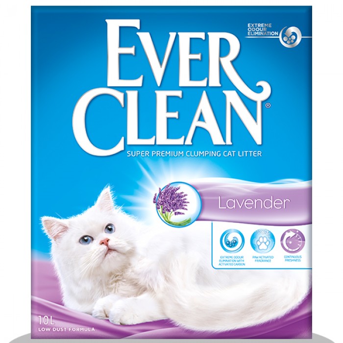 Ever Clean Lavender - Lavanta Parfümlü Kedi Kumu 10 Litre