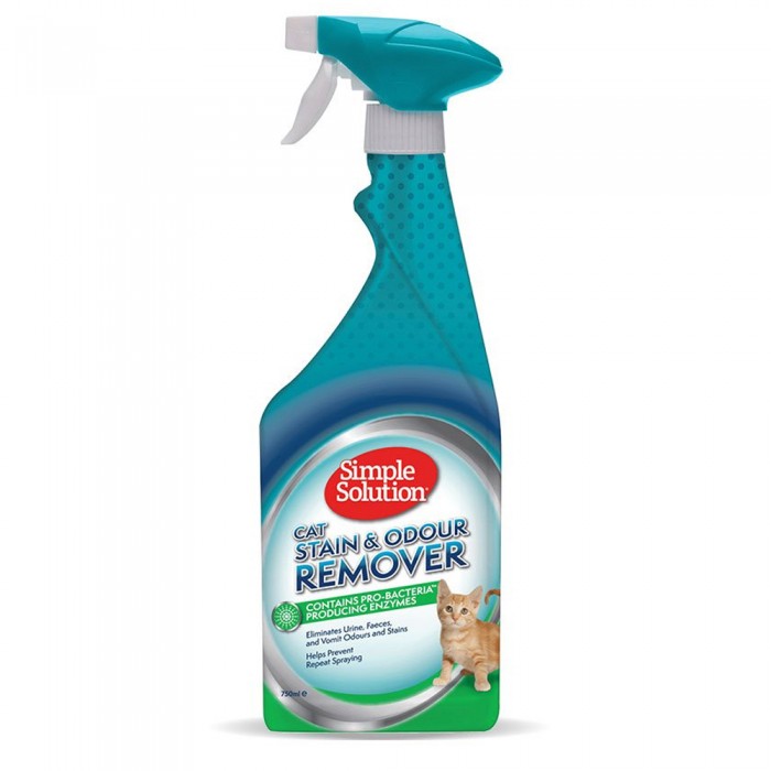 Simple Solution Kediler İçin Leke ve Koku Giderici Sprey 750 Ml