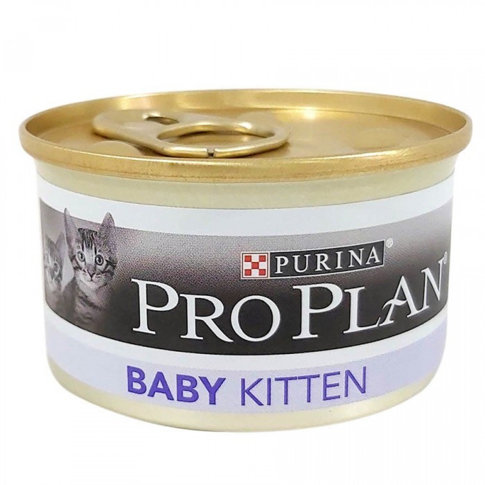 Pro Plan Baby Kitten Tavuklu Yeni Doğan Yavru Kedi Konservesi 85gr