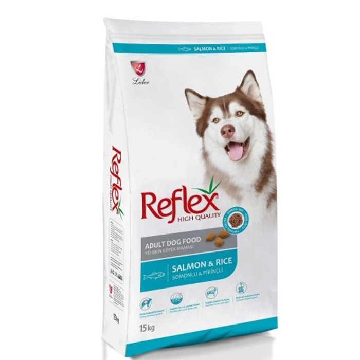 Reflex Balıklı ve Pirinçli Yetişkin Köpek Maması 15kg