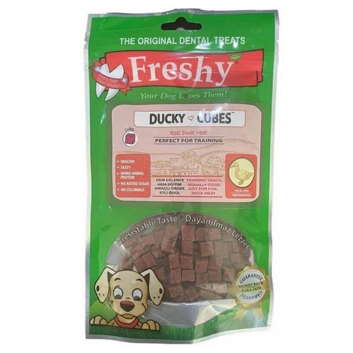 Freshy Ducky Cubes Ördekli Küpler Köpek Ödülü 80G