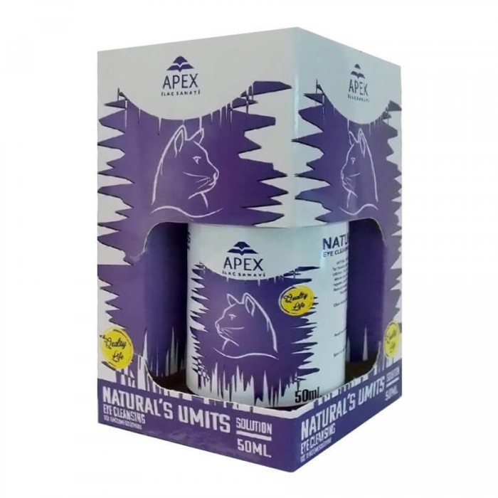 Apex Kedi Göz Temizleme Solüsyonu 50 Ml