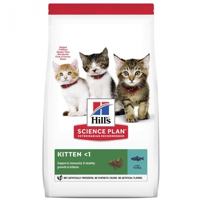 Hill's Kitten Healthy Development Ton Balıklı Yavru Kedi Maması 5kg + 2kg Promo Pack