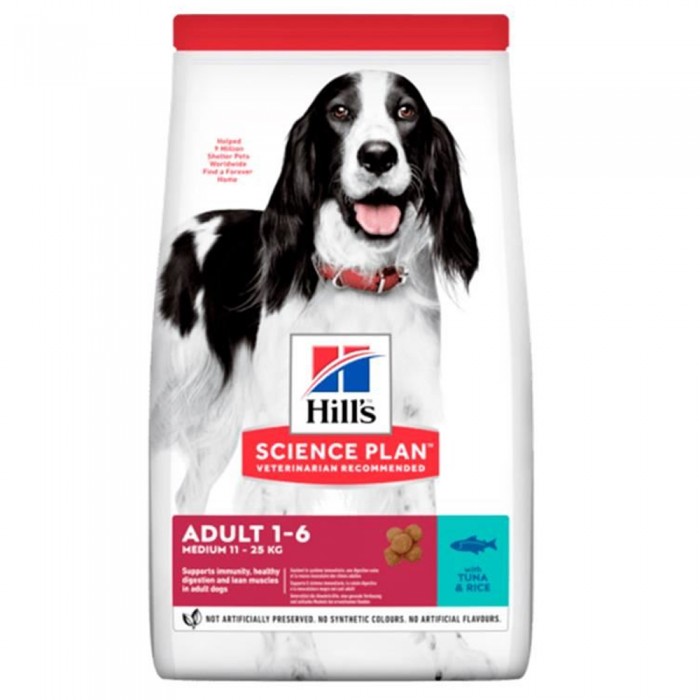 Hill's Medium Ton Balıklı ve Pirinçli Orta Irk Yetişkin Köpek Maması 2,5kg