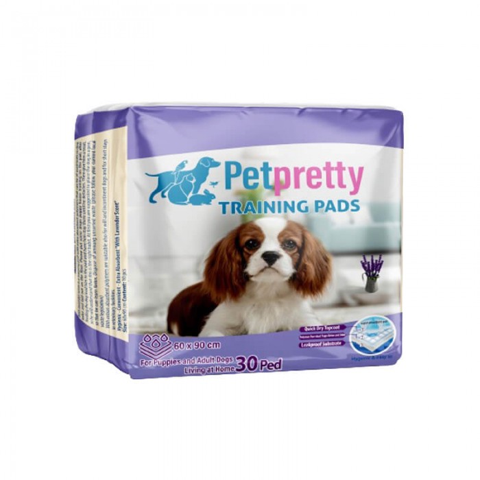 Pet Pretty Köpek Tuvalet Eğitimi Çiş Pedi Lavantalı 60x90 cm 30 Adet