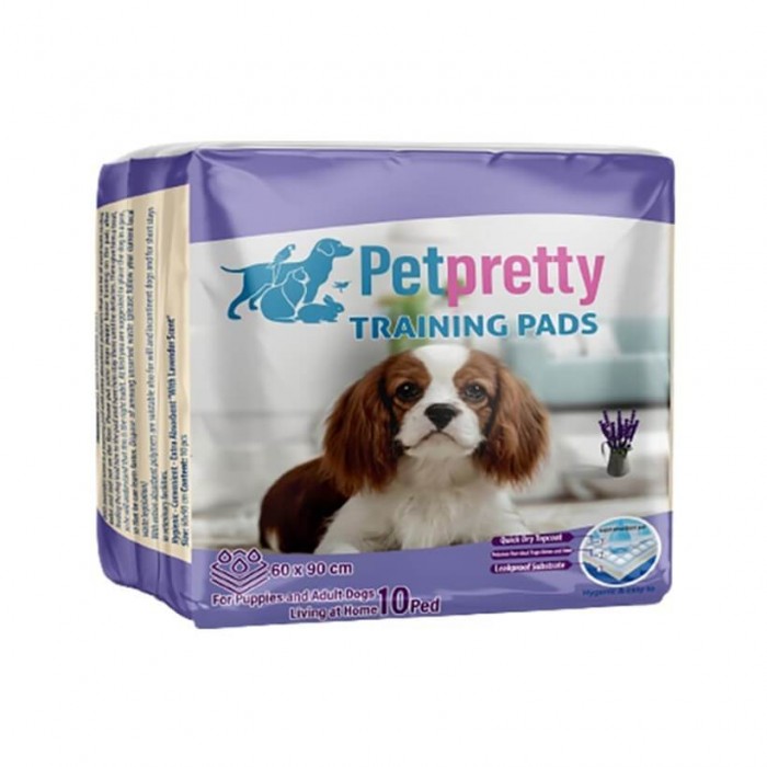 Pet Pretty Köpek Tuvalet Eğitimi Çiş Pedi Lavantalı 60x90 cm 10 Adet