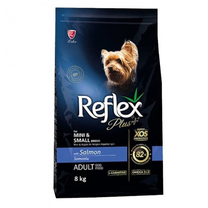 Reflex Plus Küçük Mini Irk Somonlu Yetişkin Köpek Maması 8kg
