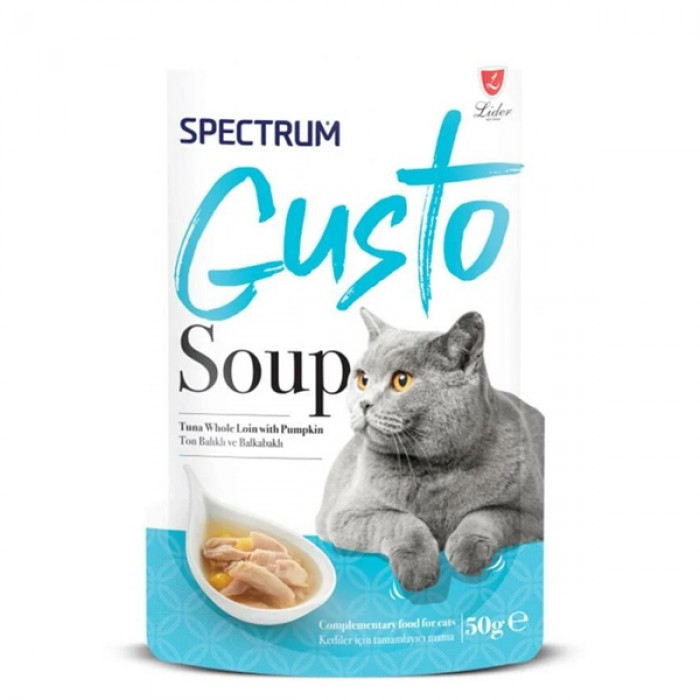 Spectrum Gusto Ton Balıklı ve Balkabaklı Kedi Çorbası 50gr