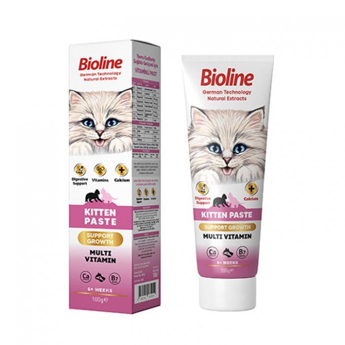 Bioline Kitten Paste Yavru Kedi Macunu 100 Gr