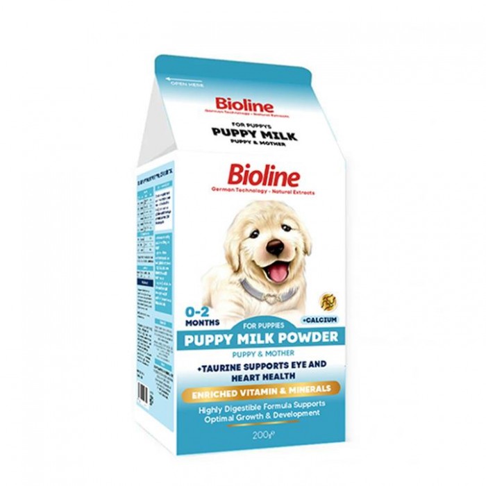 Bioline Puppy Milk Yavru Köpek Süt Tozu 200 Gr