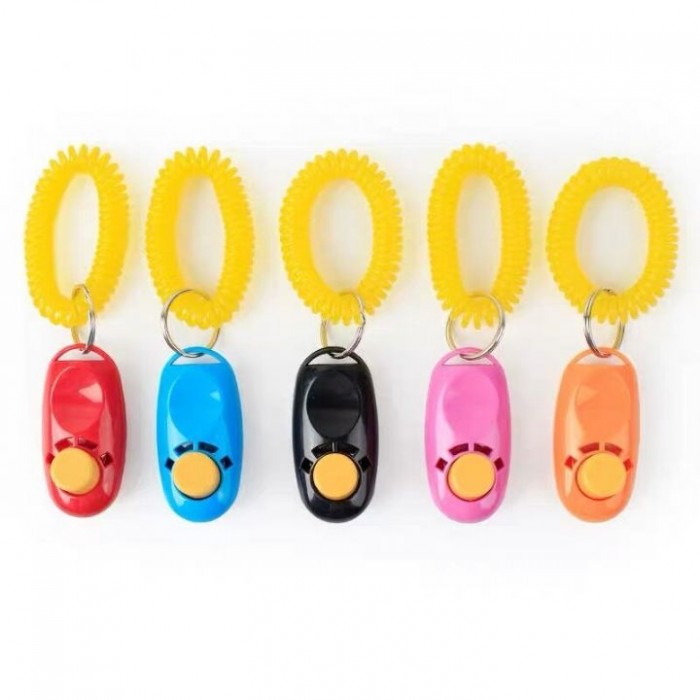 Nunbell Köpek Eğitim Clicker'ı (Karışık Renklerde)
