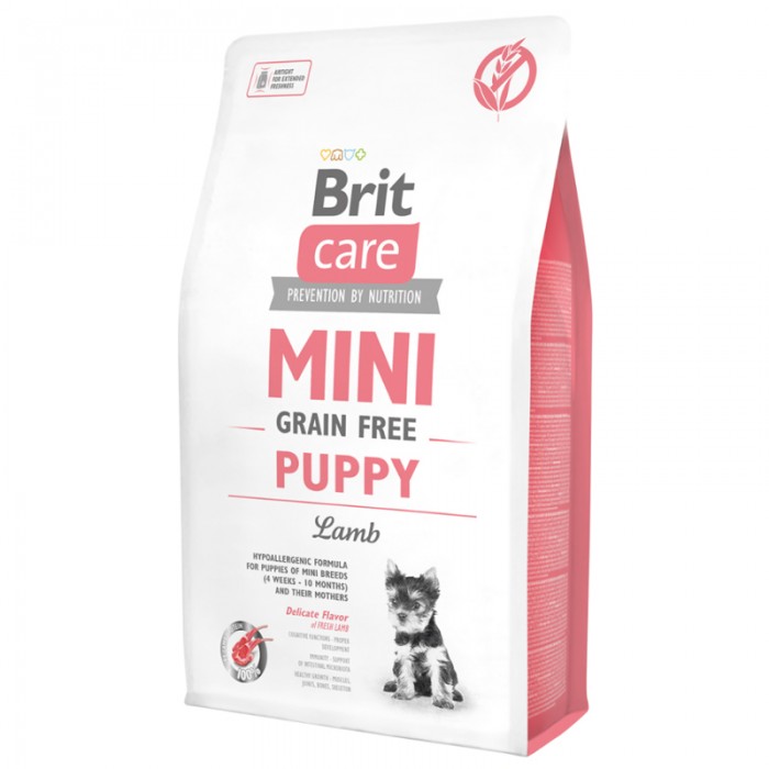 Brit Care Mini Hypo-Allergenic Kuzulu Tahılsız Küçük Irk Yavru Köpek Maması 7kg