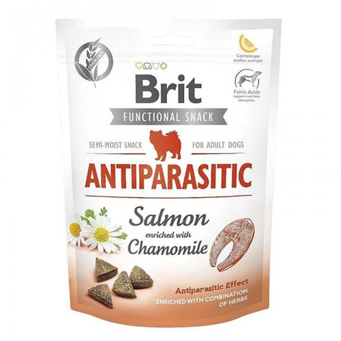 Brit Antiparasitic Somonlu ve Papatyalı Antiparaziter Köpek Ödül Maması 150gr