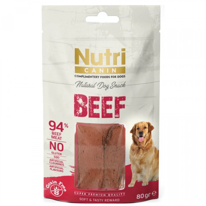 Nutri Canin Tahılsız Biftekli Köpek Ödül Maması 80gr