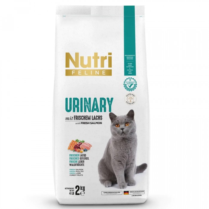 Nutri Feline Urinary Yetişkin Düşük Tahıllı Kedi Maması 2 kg