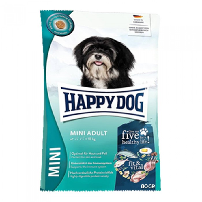 Happy Dog Mini Adult Küçük Irk Yetişkin Köpek Maması 80 gr