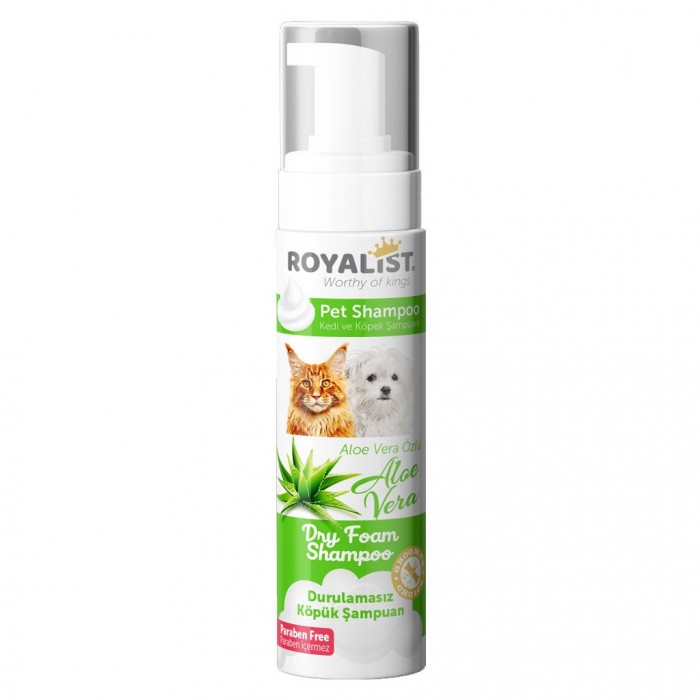 Royalist Aloe Vera Kokulu Kedi-Köpek Köpük Şampuanı 200ml