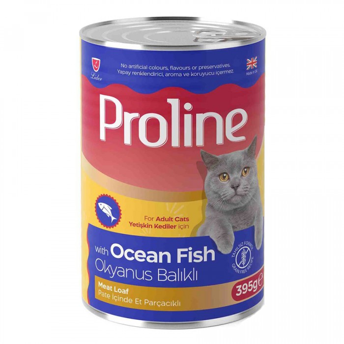 Proline Okyanus Balıklı Yetişkin Kedi Konservesi 395gr