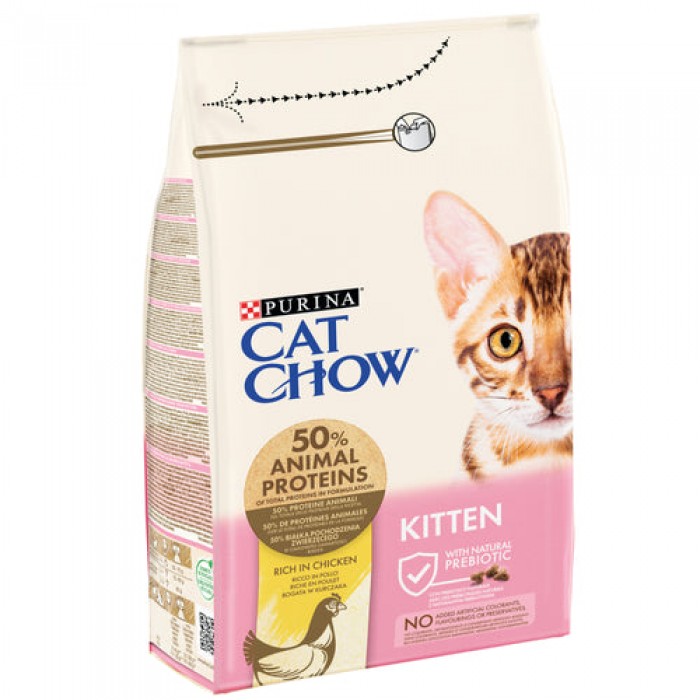Cat Chow Kitten Tavuklu Yavru Kedi Maması 1.5kg
