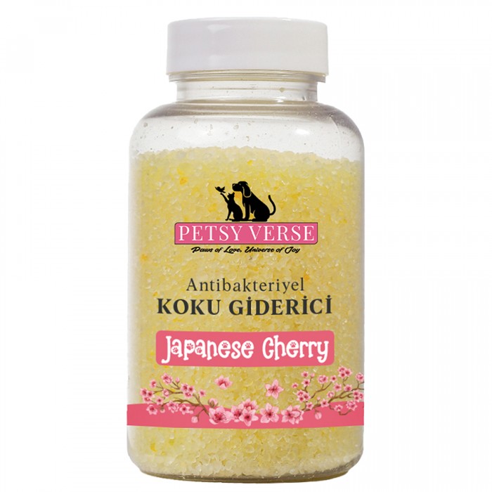 Petsy Verse Antibakteriyel Kedi Kumu Koku Giderici Japon Kiraz Çiçeği 220 Gr