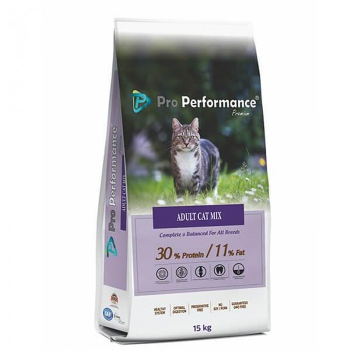 Pro Performance Premium Adult Cat Mix 15 Kg