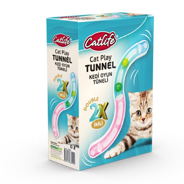 Catlife Cat Tunnel Kedi Oyun Çemberi (2 Parça)