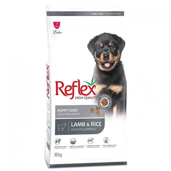 Reflex Kuzu Etli & Pirinçli Yavru Köpek Maması 10 KG