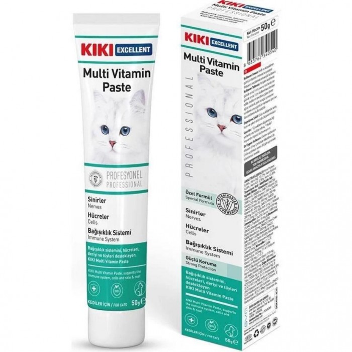 KIKI Excellent Multi Vitamin Paste Kedi Macunu 100 gr