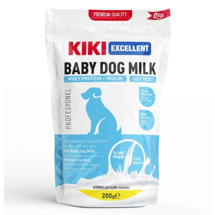 KIKI Excellent Yavru Köpek İçin Süt Tozu 200gr