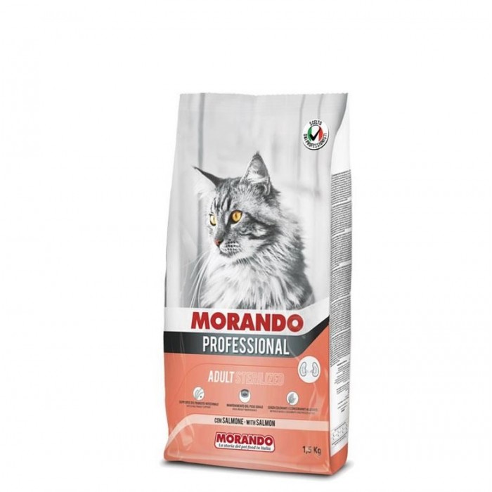 Morando Somonlu Kısırlaştırılmış Kedi Maması 1,5kg