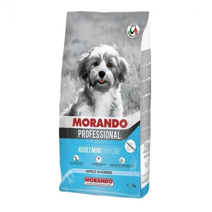 Morando Professional Pro-Line Küçük Irk Tavuklu Yetişkin Köpek Maması 1,5kg