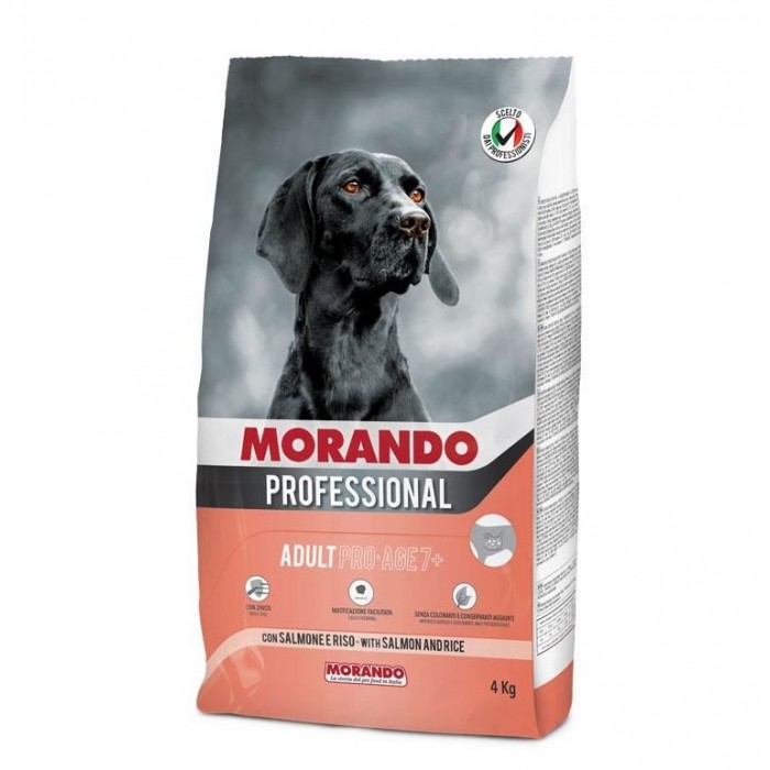 Morando Professional 7+ Somonlu Yetişkin Köpek Maması 4kg