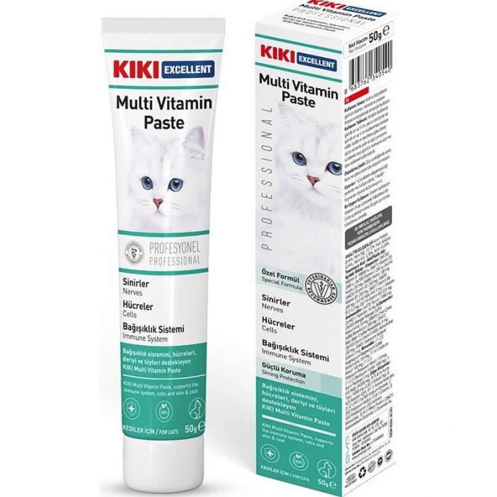 KIKI Excellent Multi Vitamin Paste Kedi Macunu 50 gr