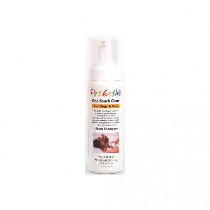 Pet Esthe One-Touch Clean Köpük Köpek Şampuanı 180ml - Leke ve kokulardan kurtulun