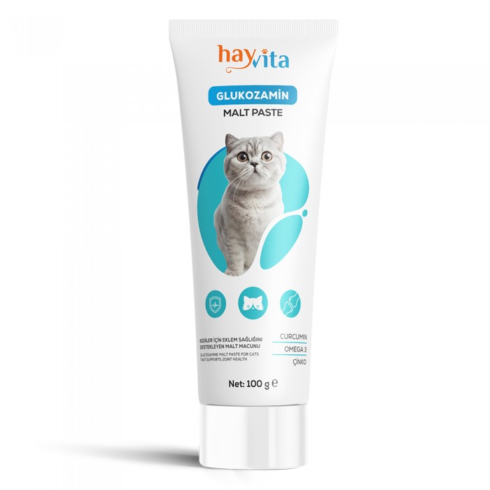 Hayvita Eklem ve Kemik Sağlığını Destekleyen Kedi Malt Macunu 100gr