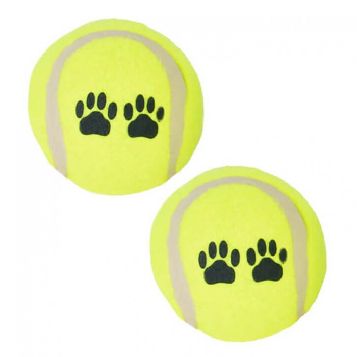 Flip Tenis Topu Köpek Oyuncağı 6cm (2'li)