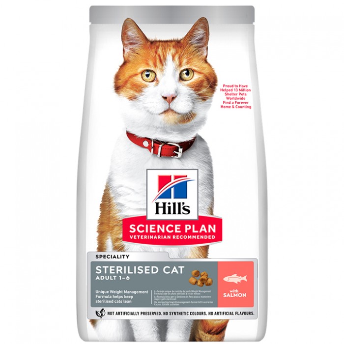 Hills Young Adult Somonlu Kısırlaştırılmış Kedi Maması 10 Kg