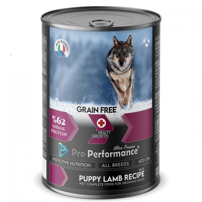 Pro Performance Ultra Premium Tahılsız Kuzulu Yavru Köpek Konservesi (Ezme) 400gr